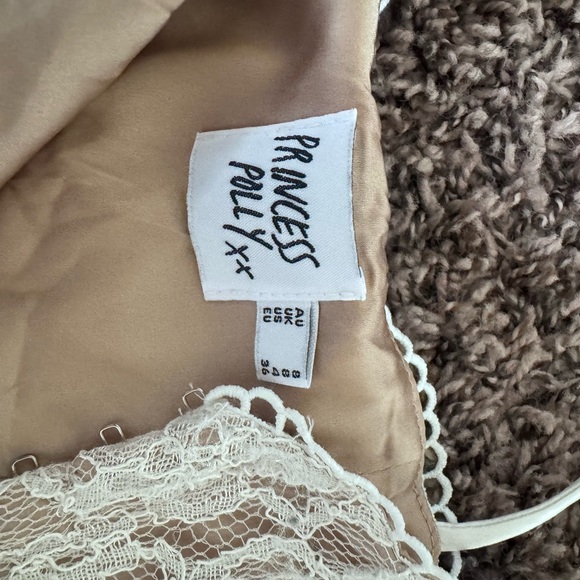 Princess Polly Cream Lace Bralette - Picture 3 of 3